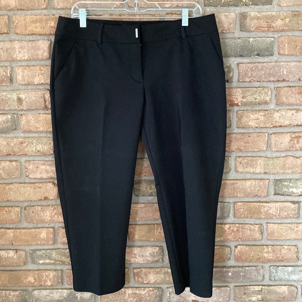 Torie Apt.9 Black Trousers Size 10 NWOT